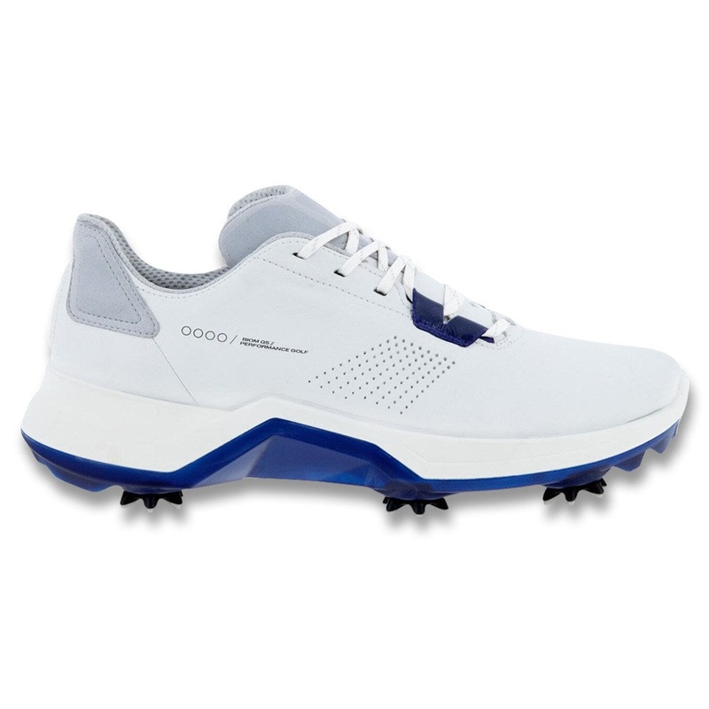 ECCO BIOM G5 Gore-Tex Golf Shoes White/Blue Depths – SS23 Men
