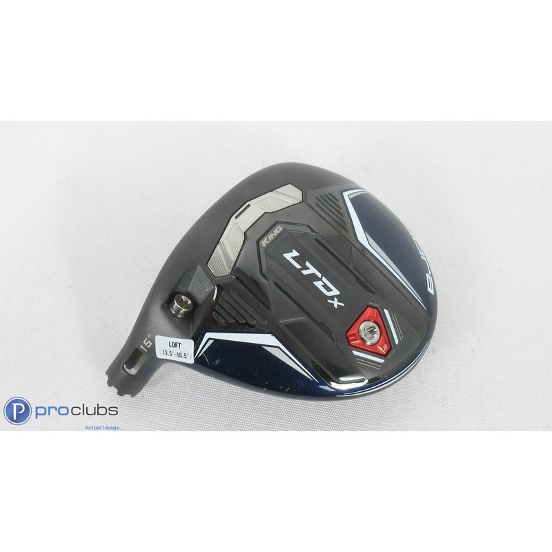 Left Handed! Cobra LTDx Peacoat 15* Fairway 3 Wood -Head Only- 386078