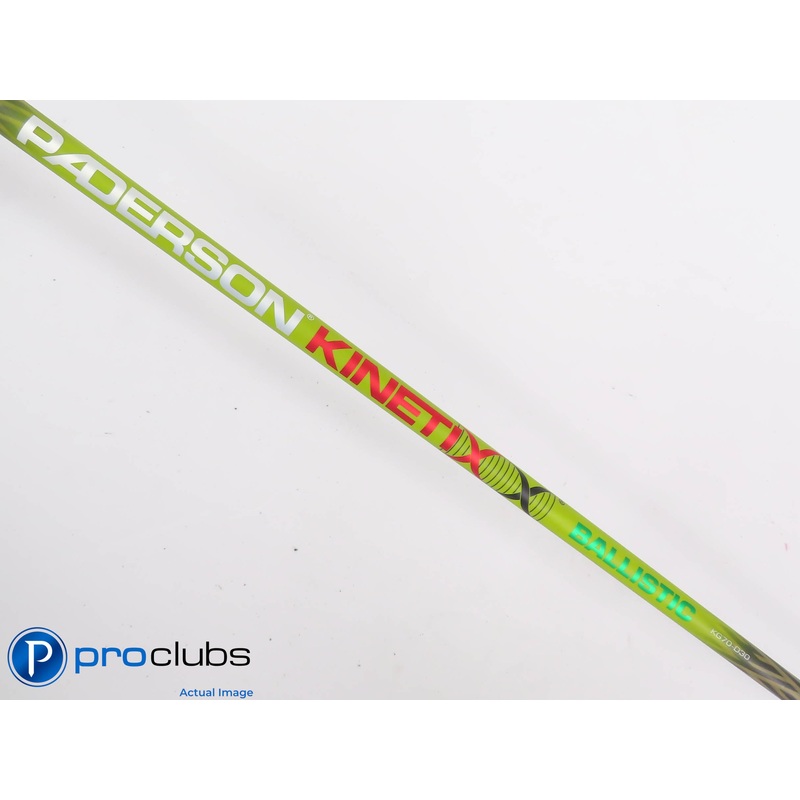 PADERSON KINETIXX BALLISTIC KG70-D30 Stiff Flex DRIVER SHAFT Titleist Tip 441177