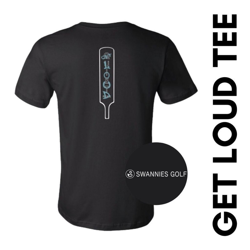 Swannies Black Swan Get Loud T-Shirt