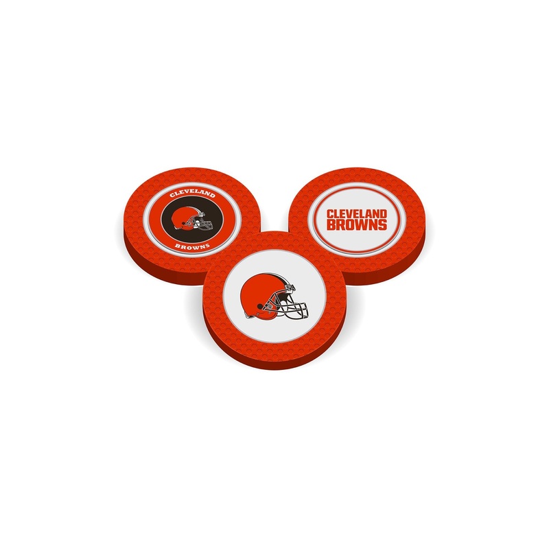 Team Golf CLE Browns Ball Markers