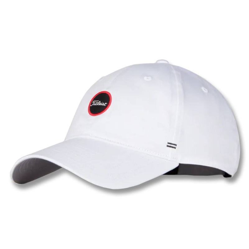 Titleist Montauk Breezer Golf Cap White/Black/Red – 23 Men