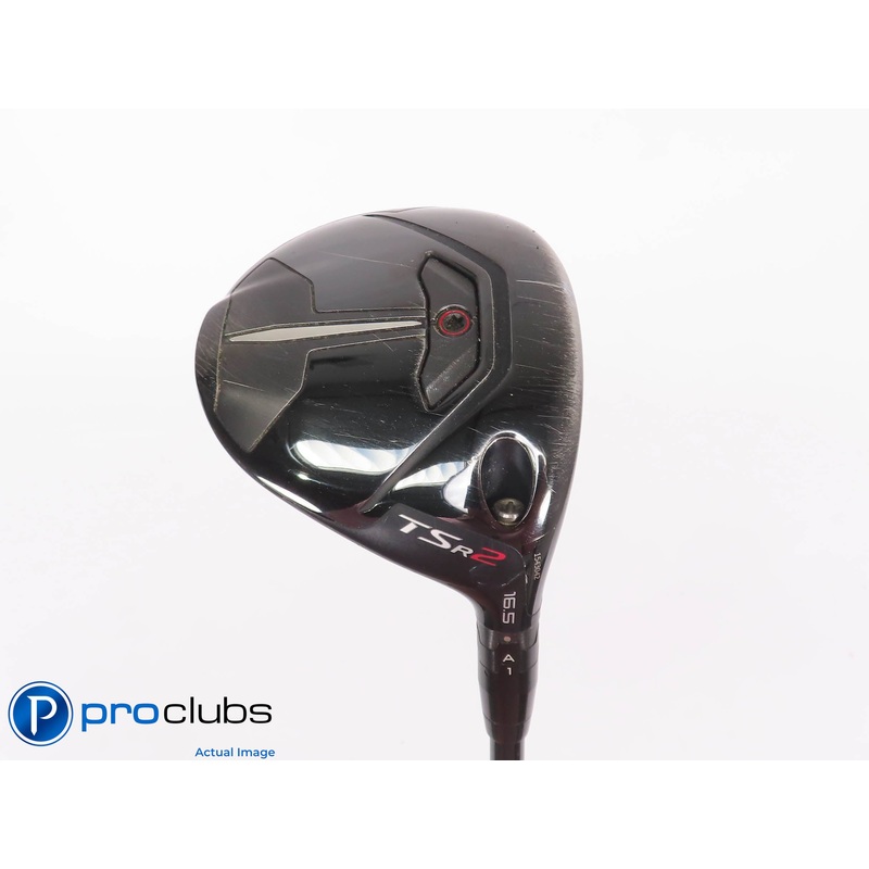 Titleist TSr2 16.5* 3 Wood – Mitsubishi Tensei Blue AV 65g Regular Flex – 447876