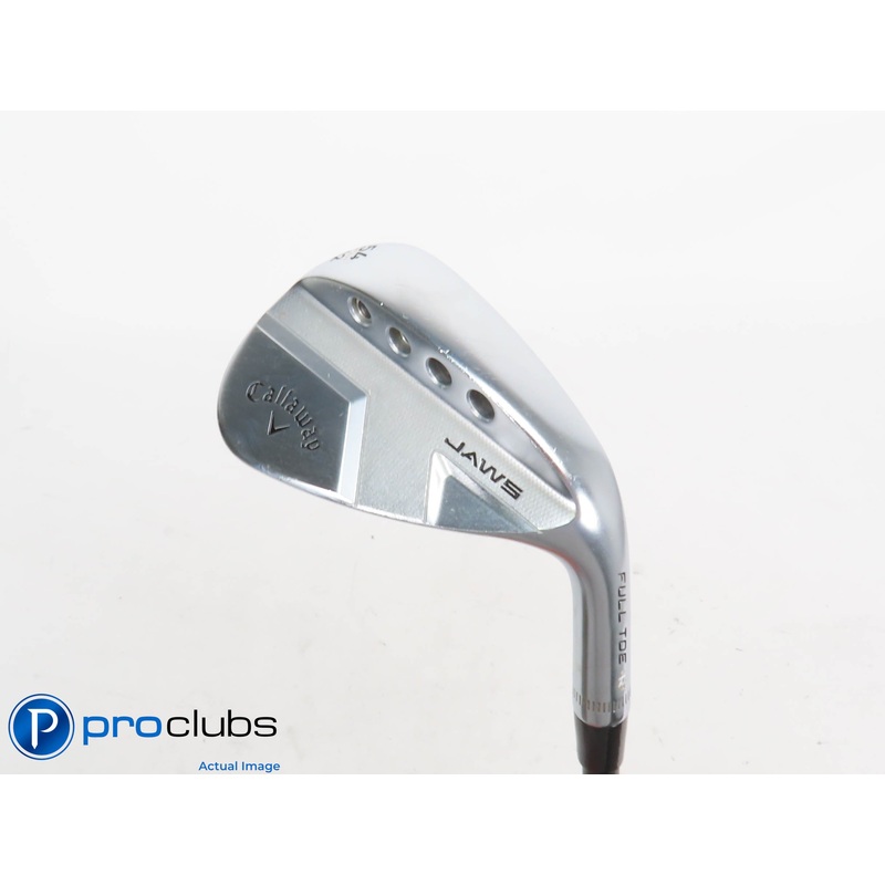 Callaway JAWS FULL TOE 54*(12*) Wedge – Axiom w/VeloCore 105g Stiff – 419786