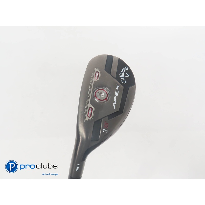 Left Handed Callaway ’21 APEX PRO 20* 3 Hybrid – Tensei White 70g Stiff – 386967
