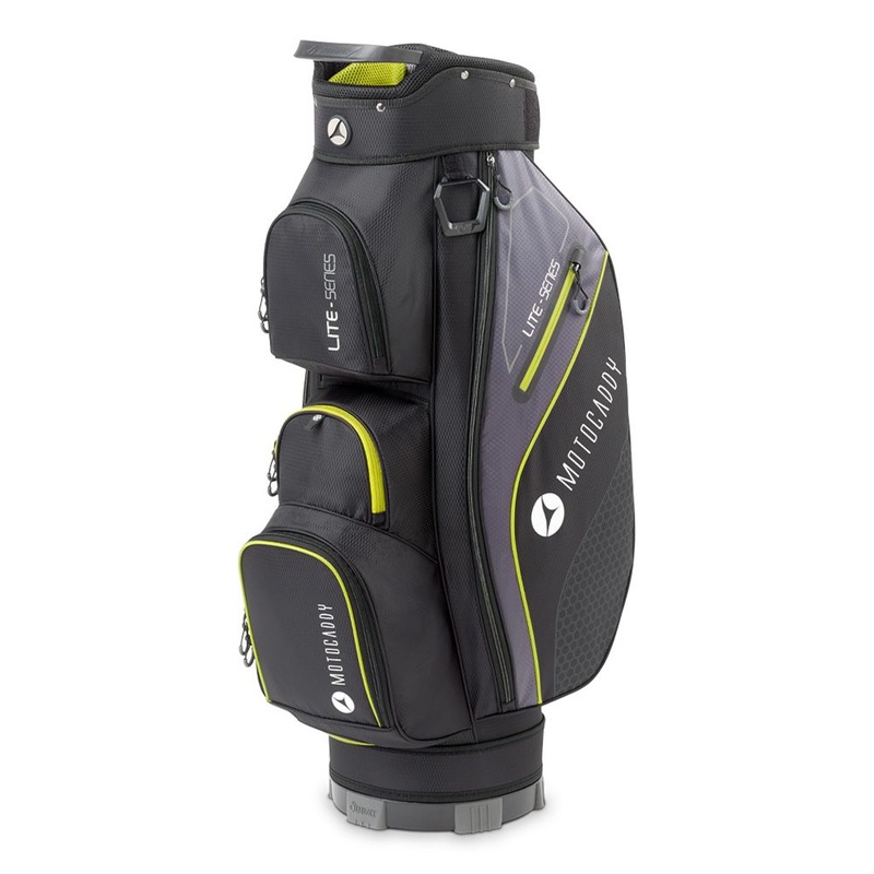Motocaddy Lite Series Golf Cart Bag – Black/Lime