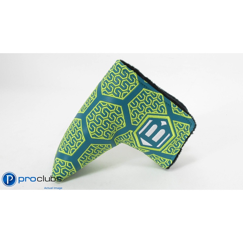 NEW BETTINARDI HEX CHAIN GREEN BLADE PUTTER HEADCOVER #344316
