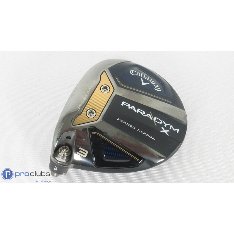 Nice! Left Handed Callaway Paradym X 15* – 3 Wood – Head Only – L/H 379273