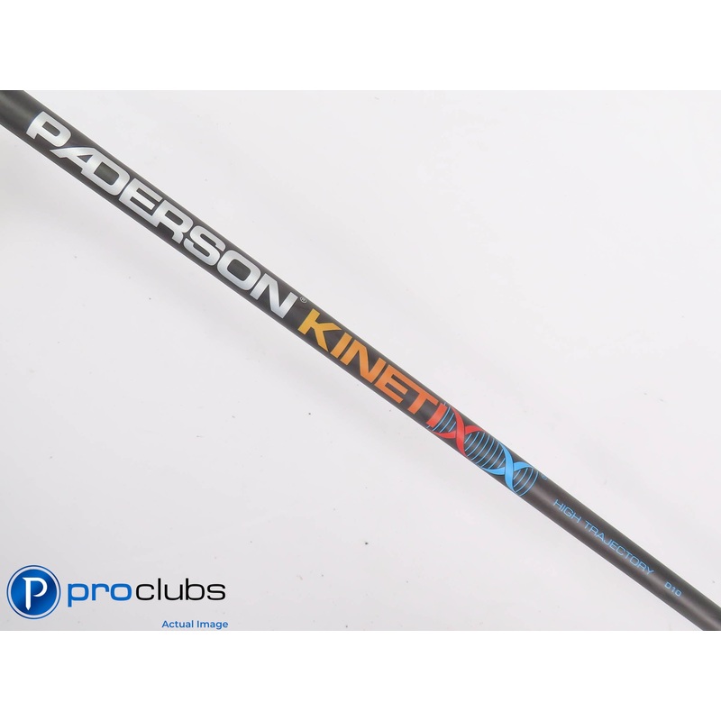 PADERSON KINETIXX HIGH TRAJECTORY D10 Senior Flex DRIVER SHAFT Ping Tip 441159
