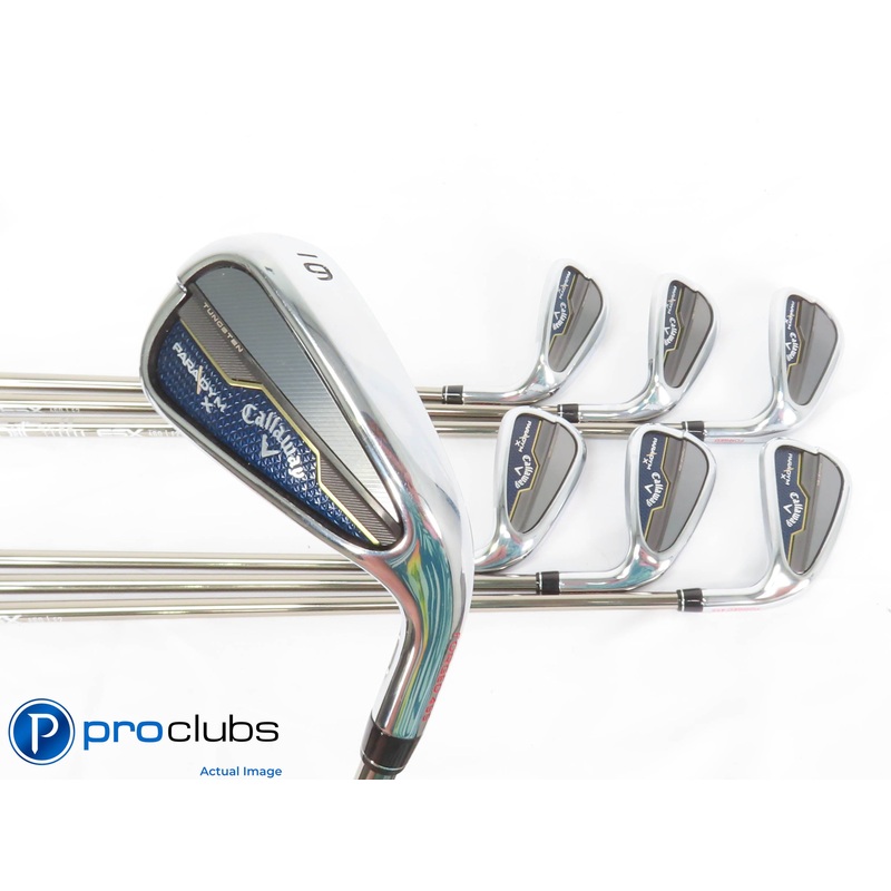 CALLAWAY PARADYM X IRONS 6-PW, AW, 51* WEDGE UST Recoil Senior (-1/2″) #435944