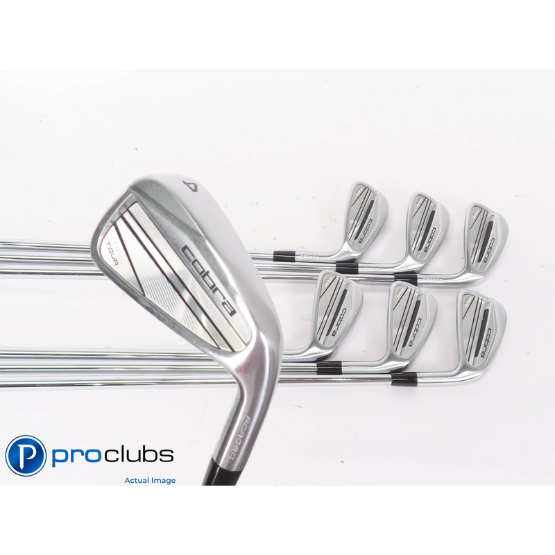 Nice Cobra ’23 KING TOUR 4-PW IRON SET – Project X 6.5 X-Flex Steel -1/4″ 443317