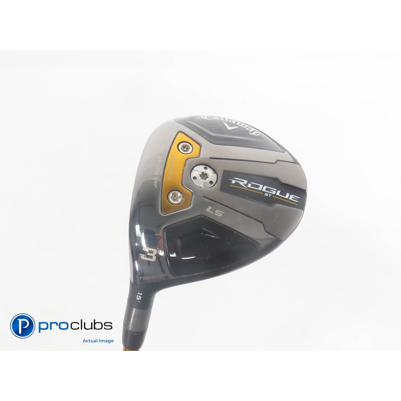 Nice! Left Handed Callaway Rogue ST LS 15* 3 Wood – Rogue 7-8-8 Regular – 381052