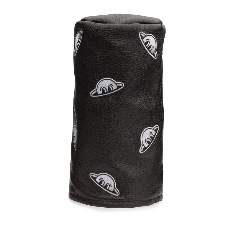 RADMOR ‘Dancing BobRad’ Barrel Headcover – Fairway – Black Leather