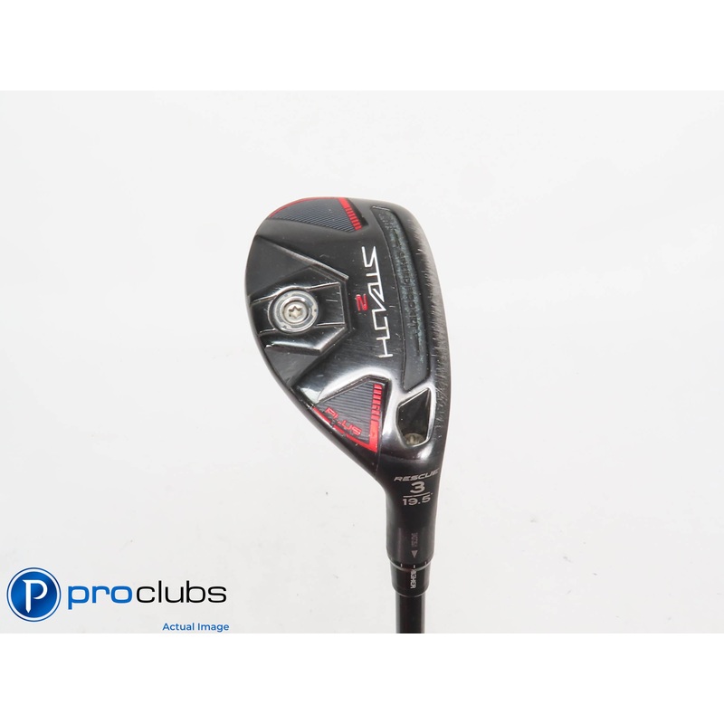 TaylorMade Stealth2 PLUS Rescue 19.5* 3 Hybrid – Kai’li Red HY 85S Stiff 414681