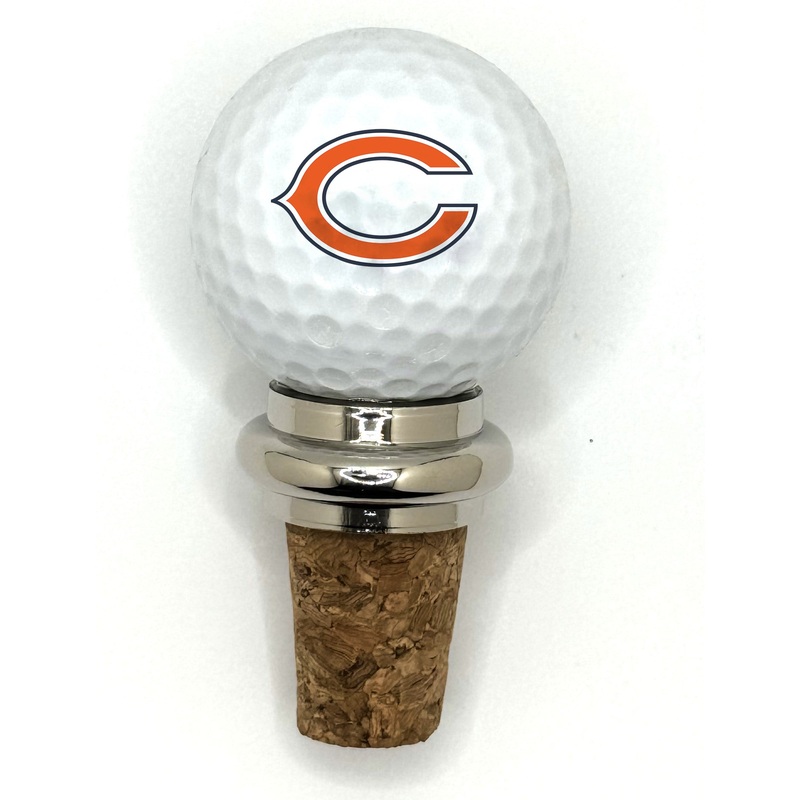 Team Golf CHI Bears Cork Wine Stopper