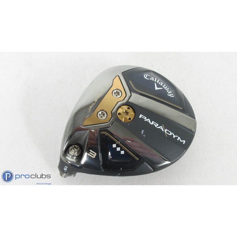 Excellent! Left Hand Callaway Paradym  15* – 3 Wood – Head Only – L/H 401899