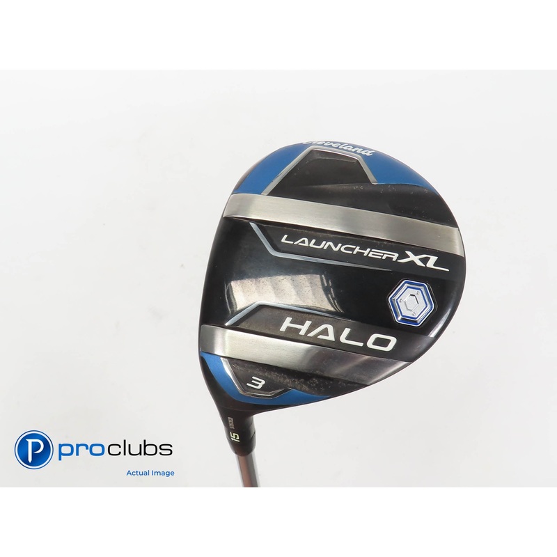 Left Handed Cleveland HALO XL 15* 3 Wood – Mitsubishi Fubuki 60g Stiff – 399750