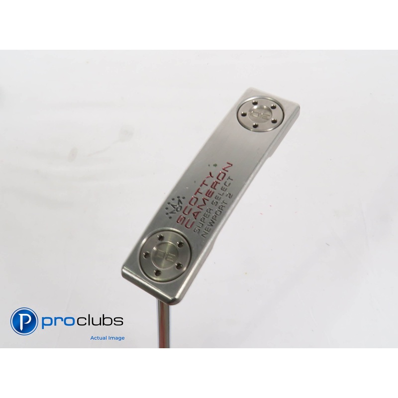 Left Handed Scotty Cameron SUPER SELECT NEWPORT 2 33.5″ PUTTER 432772