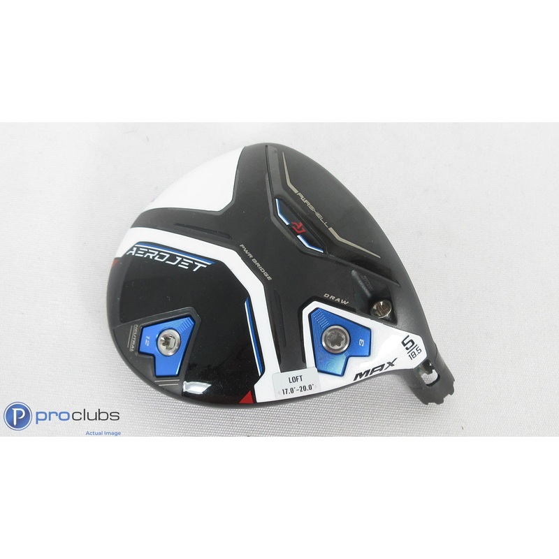 Nice! Cobra Aerojet Max 18.5* – 5 Fairway Wood – Head Only – R/H 380807