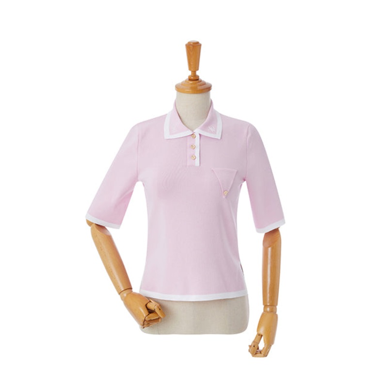 AOW 2024SS WOMEN COLOR COMBI KNIT
