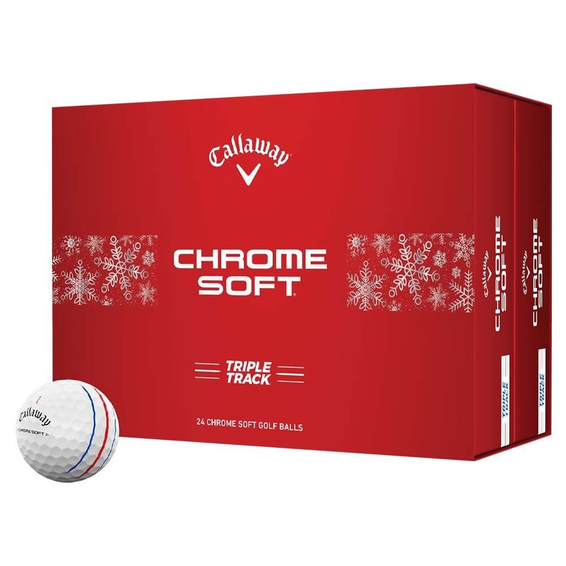 Callaway Chrome Soft 24 Triple Track Holiday 2 Dozen Golf Balls