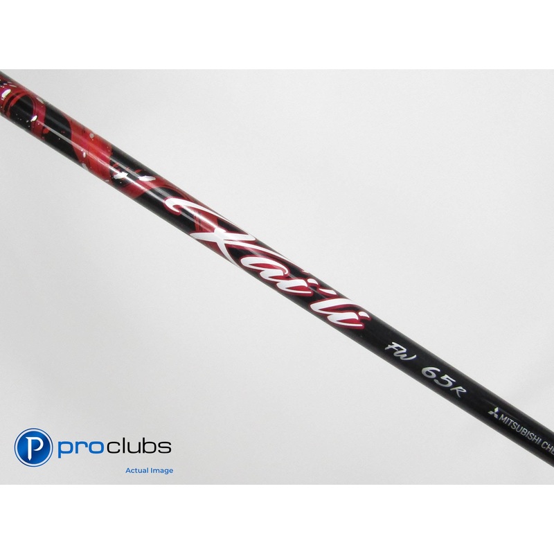 Mitsubishi Kai’li Red FW 65g Regular Fairway Shaft w/ TaylorMade Tip LH 444491