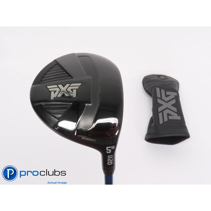 New! Ladies PXG ‘2022 0211 18* 5 Wood w/ HC – Even Flow Riptide CB Ladies 443489