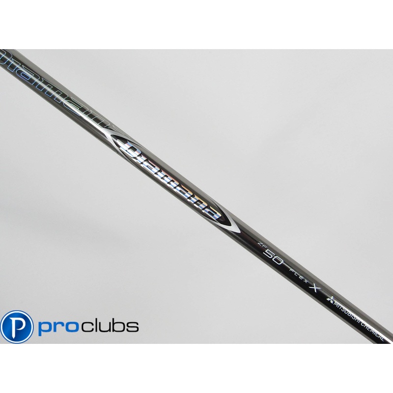 NEW MITSUBISHI DIAMANA ZF 50 X-FLEX DRIVER SHAFT .335 46″ #423437
