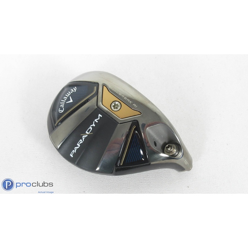 Nice! Callaway Paradym 18* Hybrid – Head Only – R/H 383788