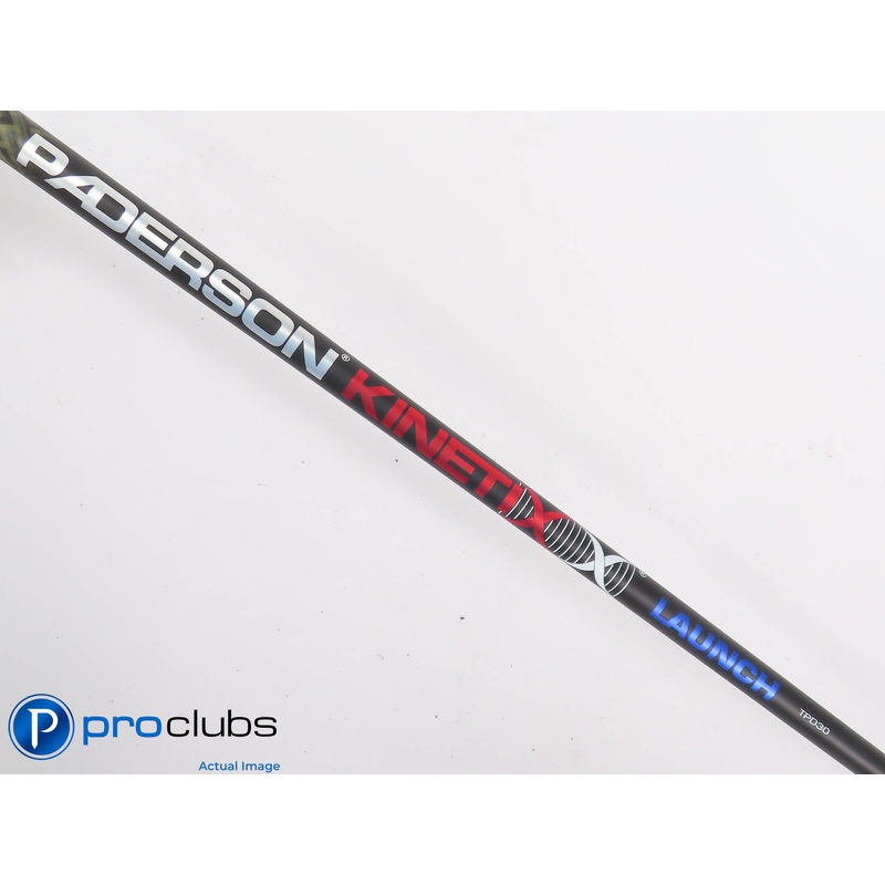 PADERSON KINETIXX LAUNCH TP D30 Stiff Flex DRIVER SHAFT w/ Titleist Tip 441168