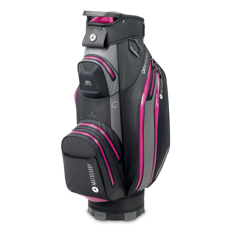Motocaddy Dry Series Golf Cart Bag – Black/Fuchsia