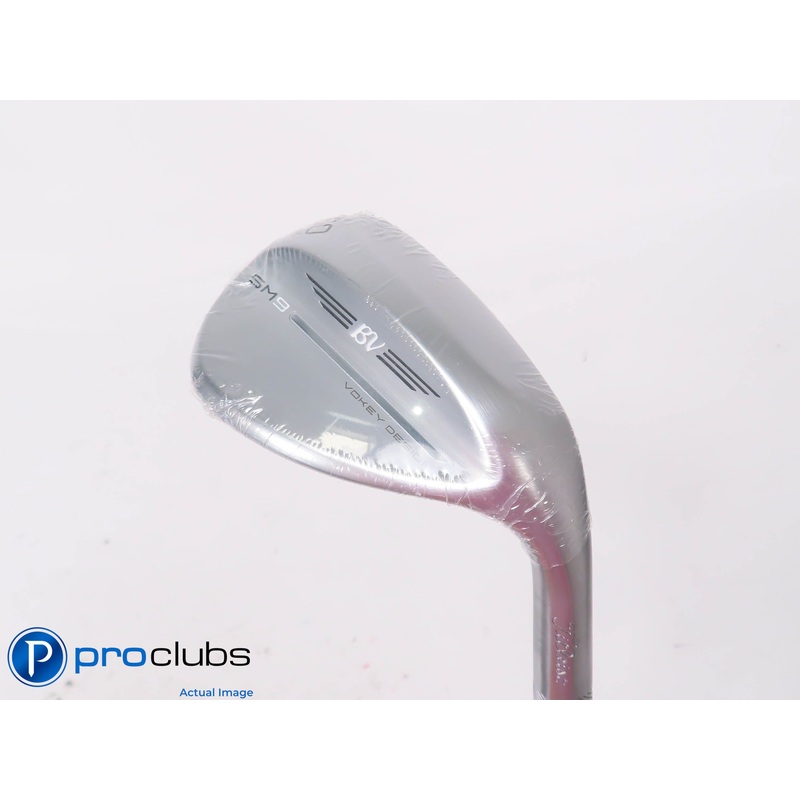 New! Titleist Vokey SM9 Tour Chrome M-Grind 60*(8*) Wedge -Elevate X-Flex 447641