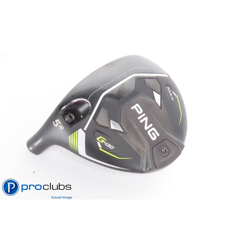 Nice! Left Handed PING G430 MAX 18* 5 Wood – Head Only – 429160