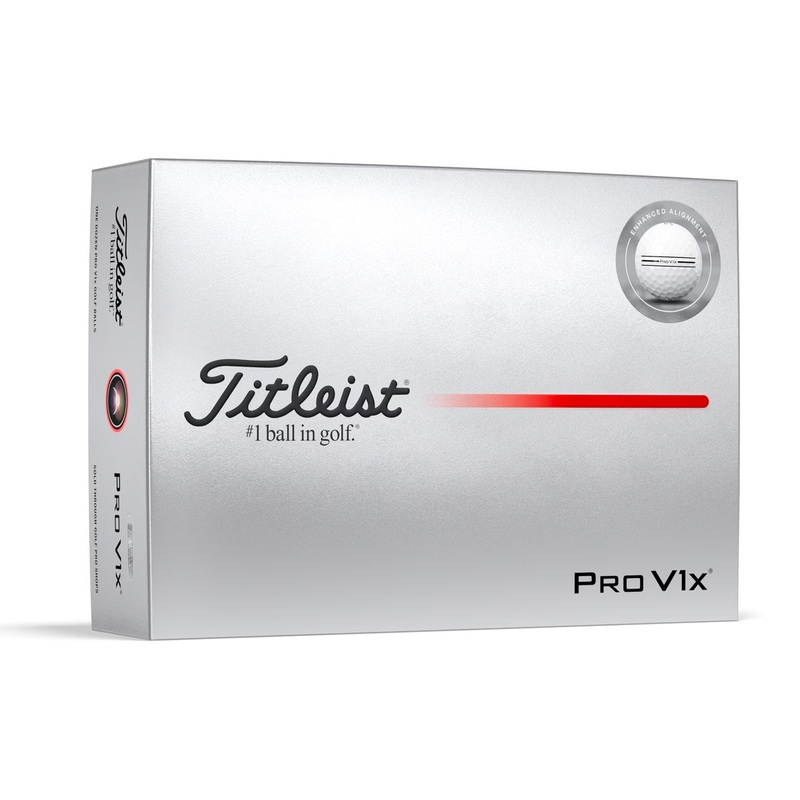 Titleist Pro V1x Enhanced Alignment Golf Balls White (1 Dozen) 2025