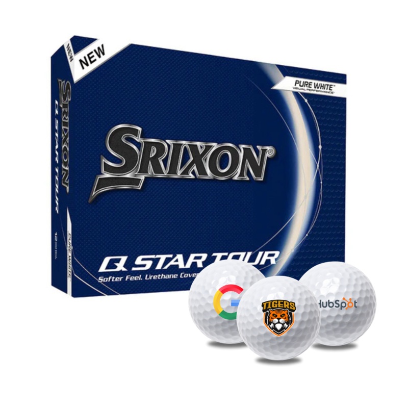Custom Logo Srixon Q-Star Tour Golf Balls