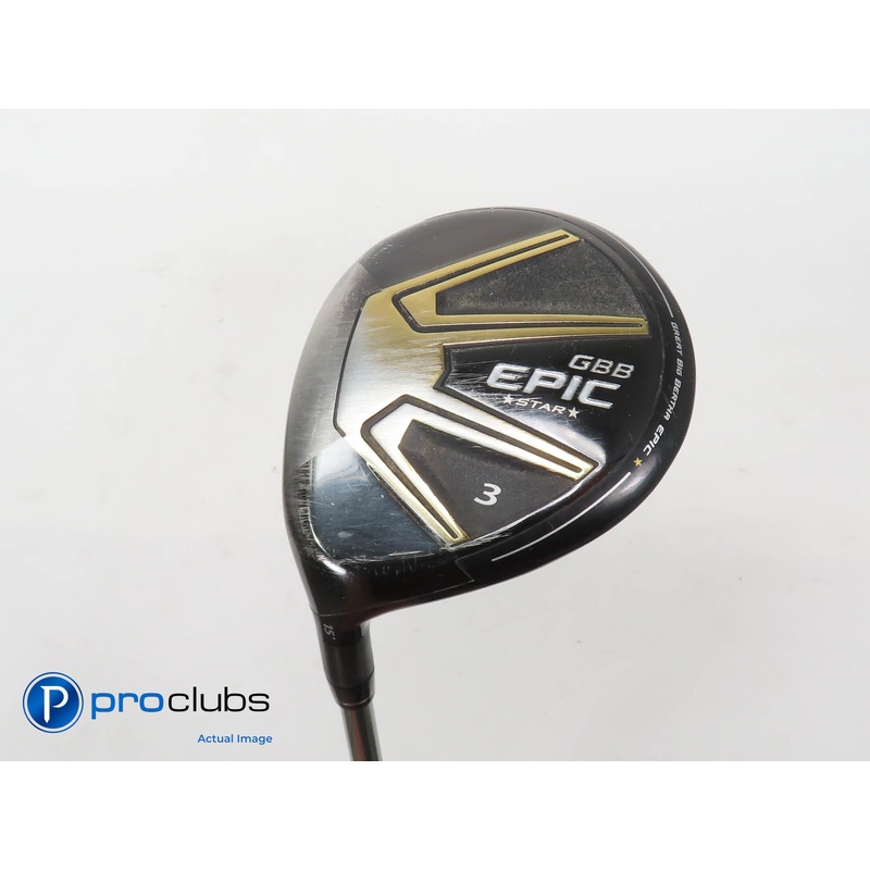 Ladies Left Handed Callaway GBB EPIC STAR 15* 3 WOOD – GB 39 Ladies Flex 396304