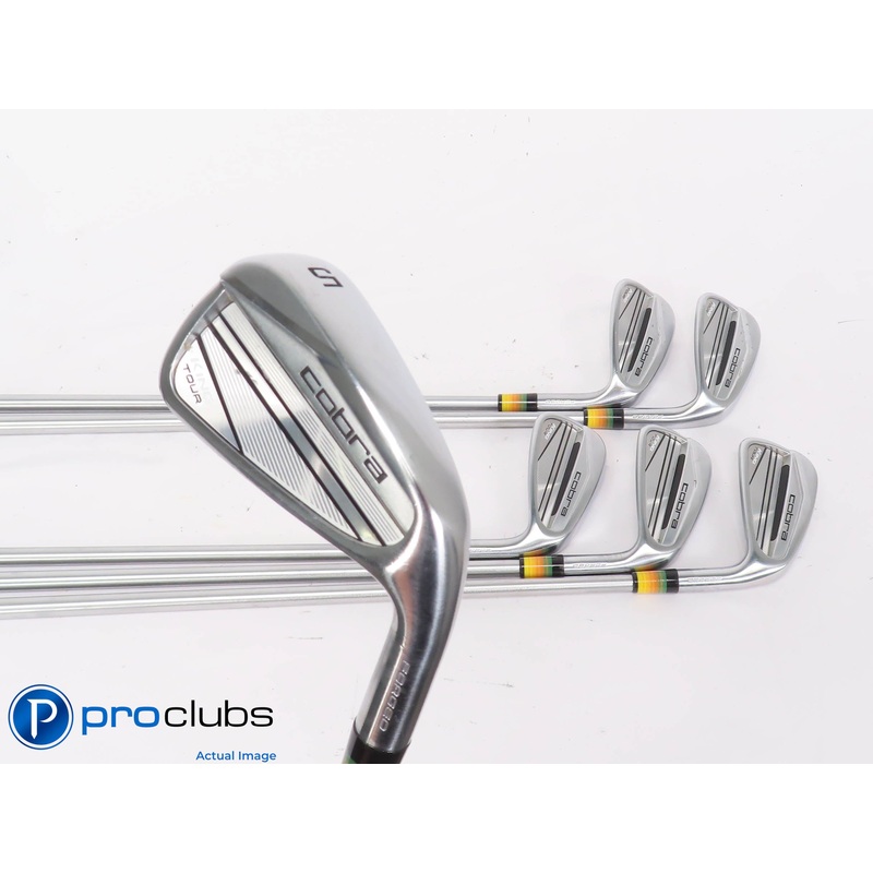 Nice Cobra ’23 KING TOUR 5-PW IRON SET – KBS CTaper 110 Stiff Flex -1/2″ 443249