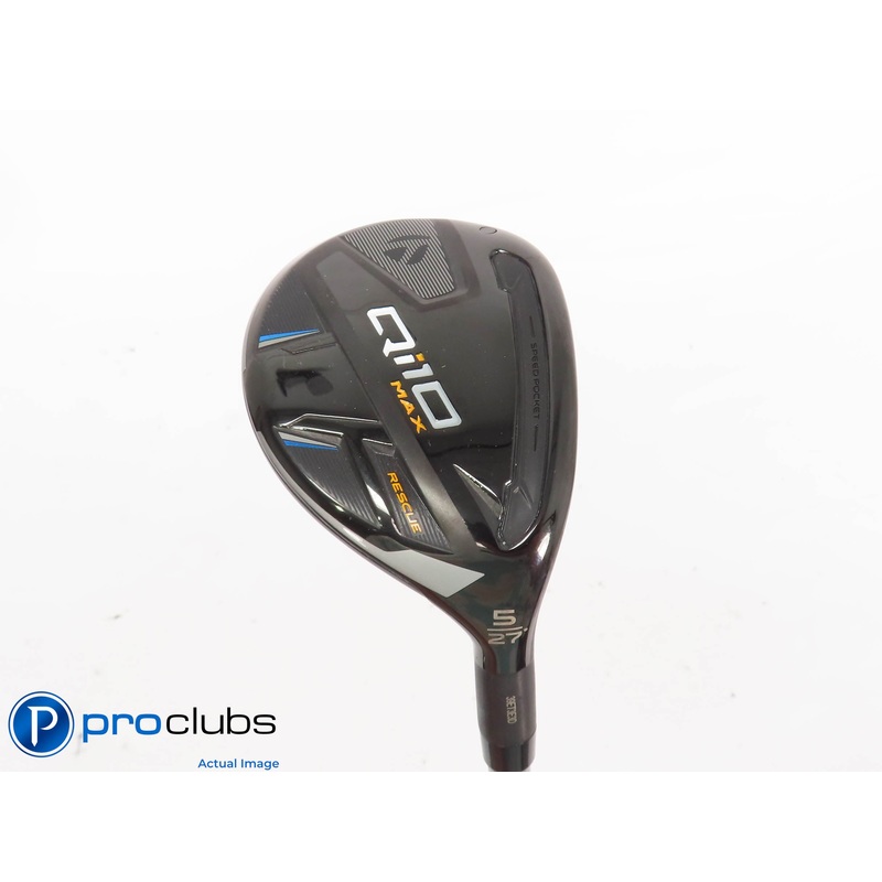 Nice! Ladies TaylorMade Qi10 MAX 27* 5 Hybrid – Speeder NX TCS 40g Ladies 444318