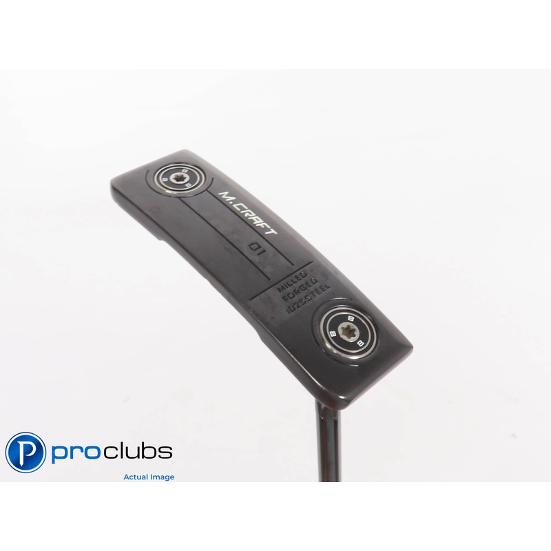 Nice! Mizuno M-CRAFT 01 Milled 35″ Black Putter #448788