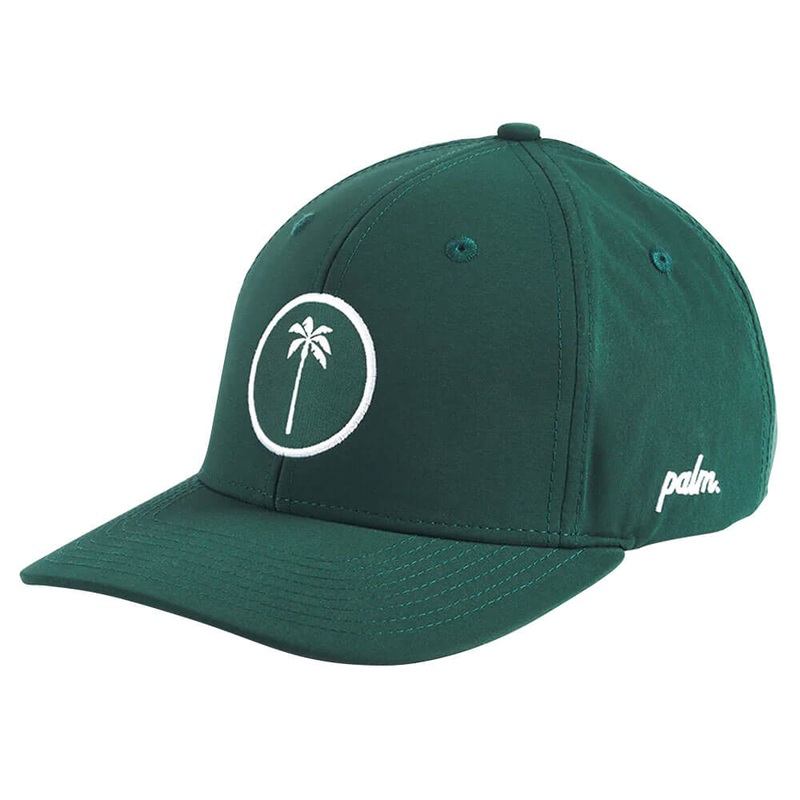 Palm Golf Local Performance Snapback Golf Cap Green – SS25 Men