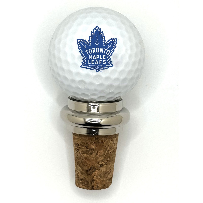 Team Golf TOR Maple Leafs Cork Wine Stopper
