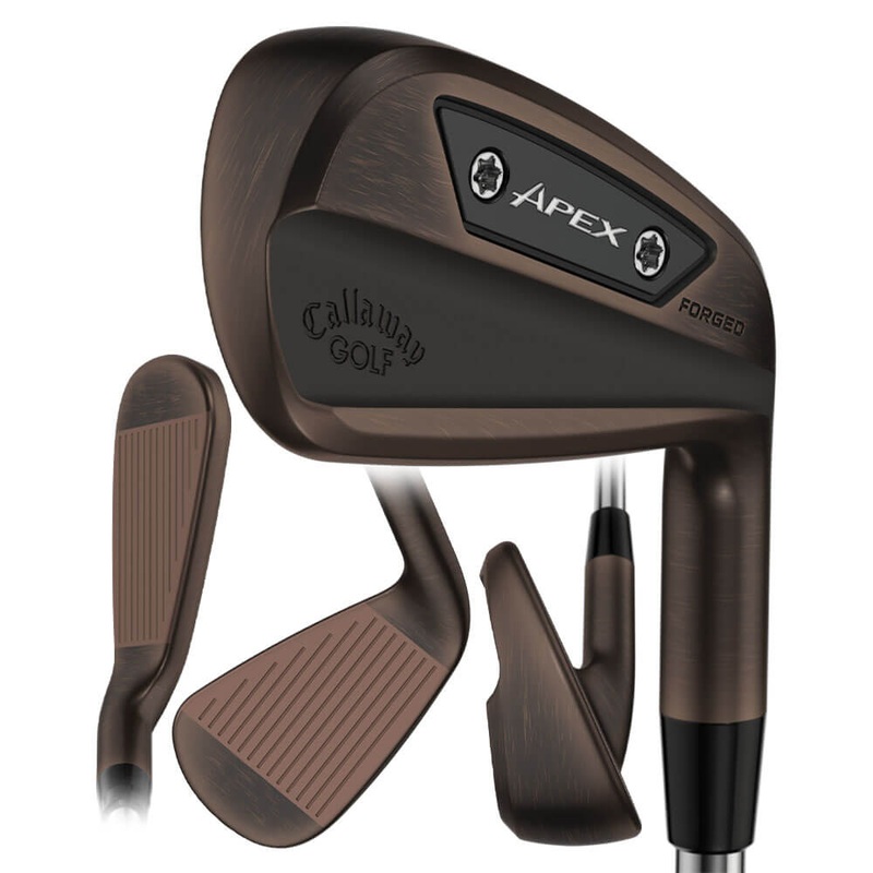 Callaway Apex Ai200 Brushed Copper Forged Iron Set – 25 Men