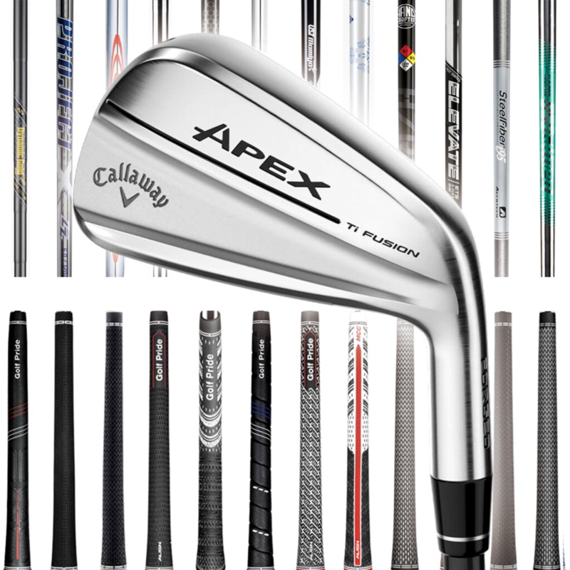 Callaway Apex Ti Fusion Plated Forged Custom Irons