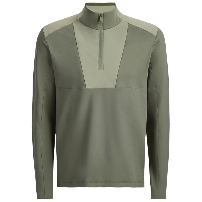 G/FORE Double Knit Brushed Back Scuba Quarter Zip Golf Pullover