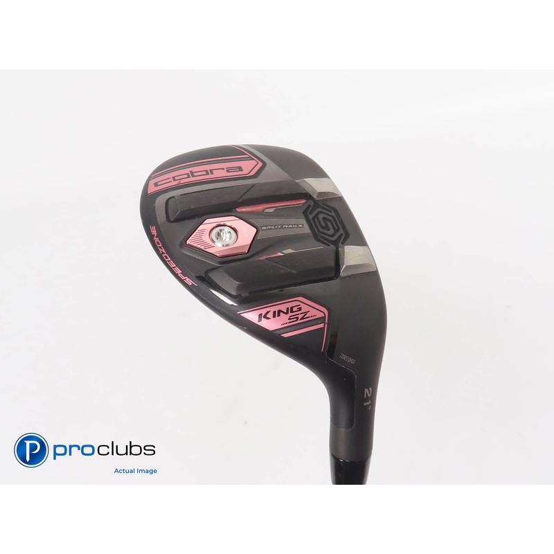 Ladies Cobra King SZ SpeedZone 21* 4 Hybrid – UST Recoil ESX Ladies – 317044