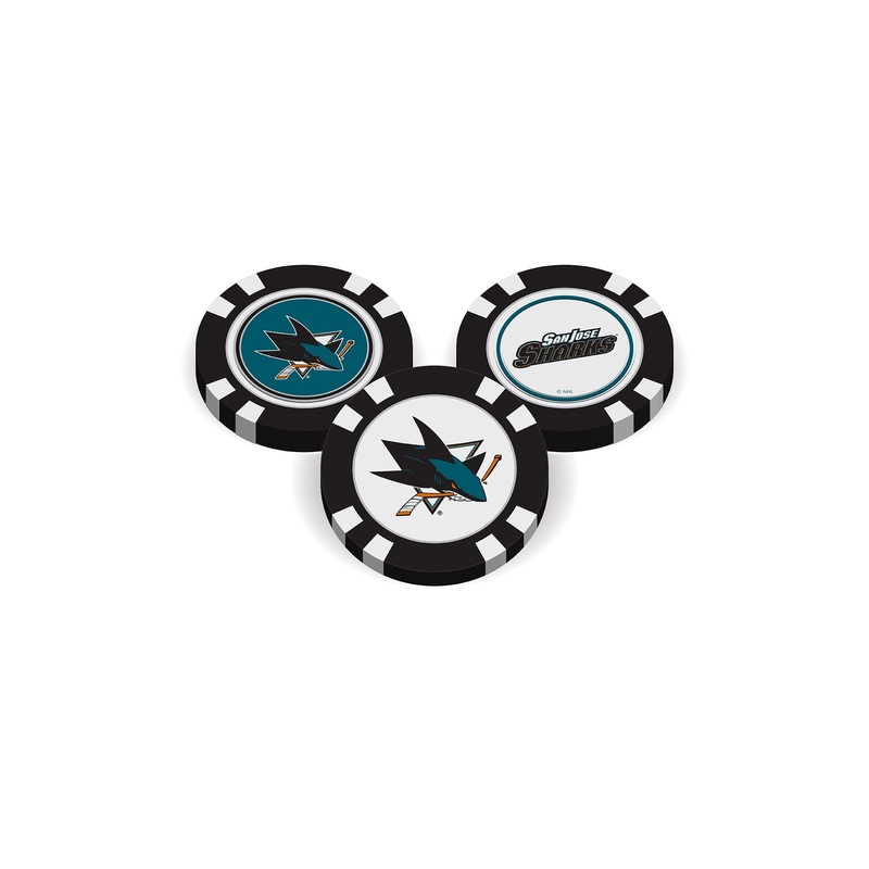 Team Golf SJ Sharks Ball Markers