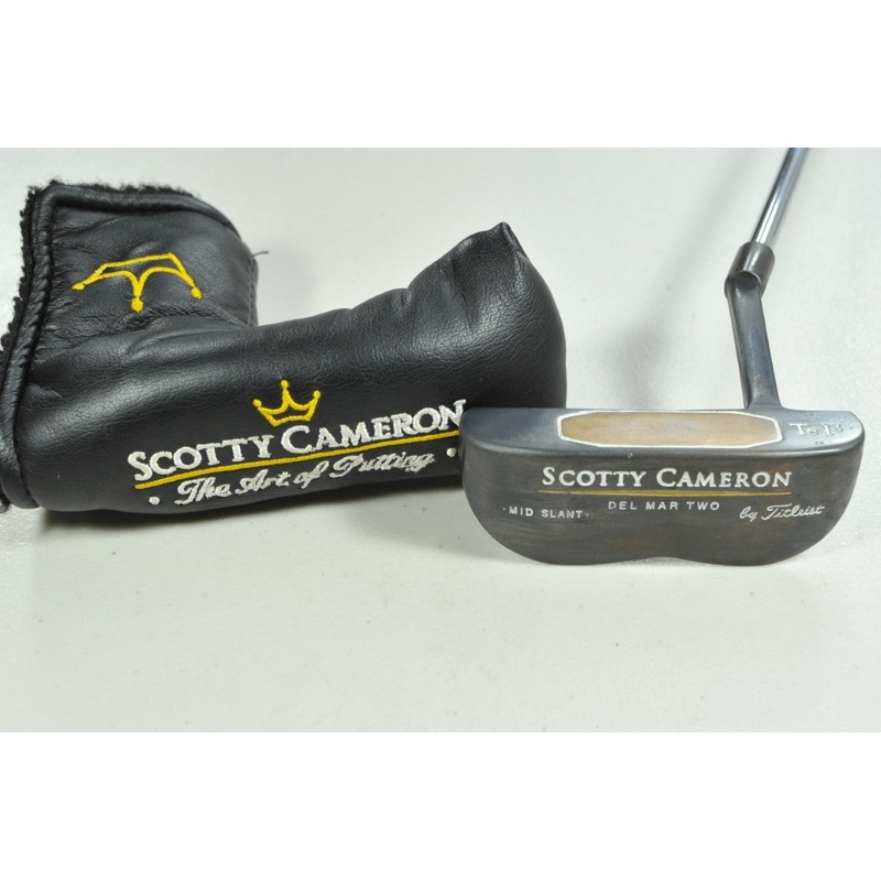 Titleist 1999 Scotty Cameron Teryllium Two Del Mar 2 35″ Putter RH Steel #200020