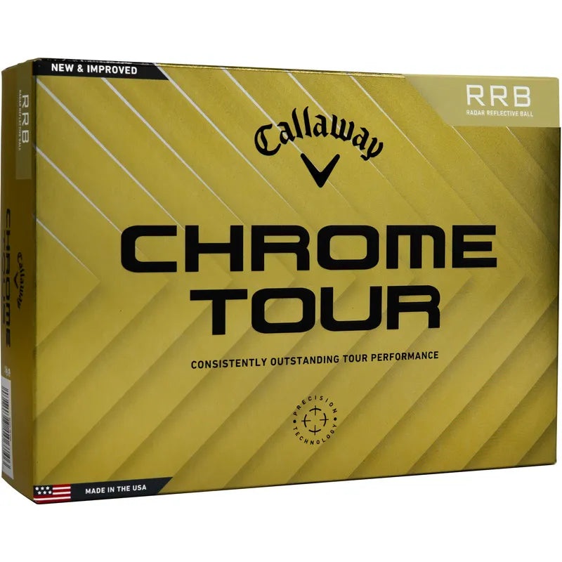 Callaway Golf Chrome Tour Radar RB Golf Balls – White