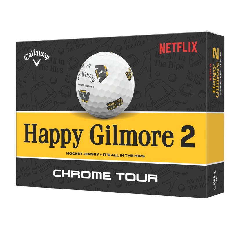 Callaway Limited Edition Happy Gilmore 2 Chrome Tour Golf Balls