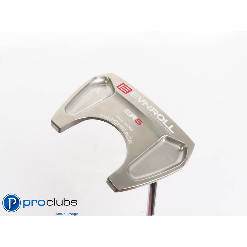 EVNROLL ER5 HATCHACK 355G SINGLE BEND PUTTER 34″ w/ Super Stroke Grip #431036
